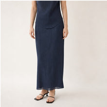 Textured One-Shoulder Knit Set