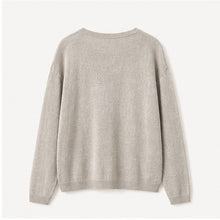 Linen Long-Sleeve Knit Cardigan（Flaxen）