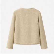 Cropped Bouclé Jacket