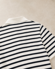 Striped Knit Polo