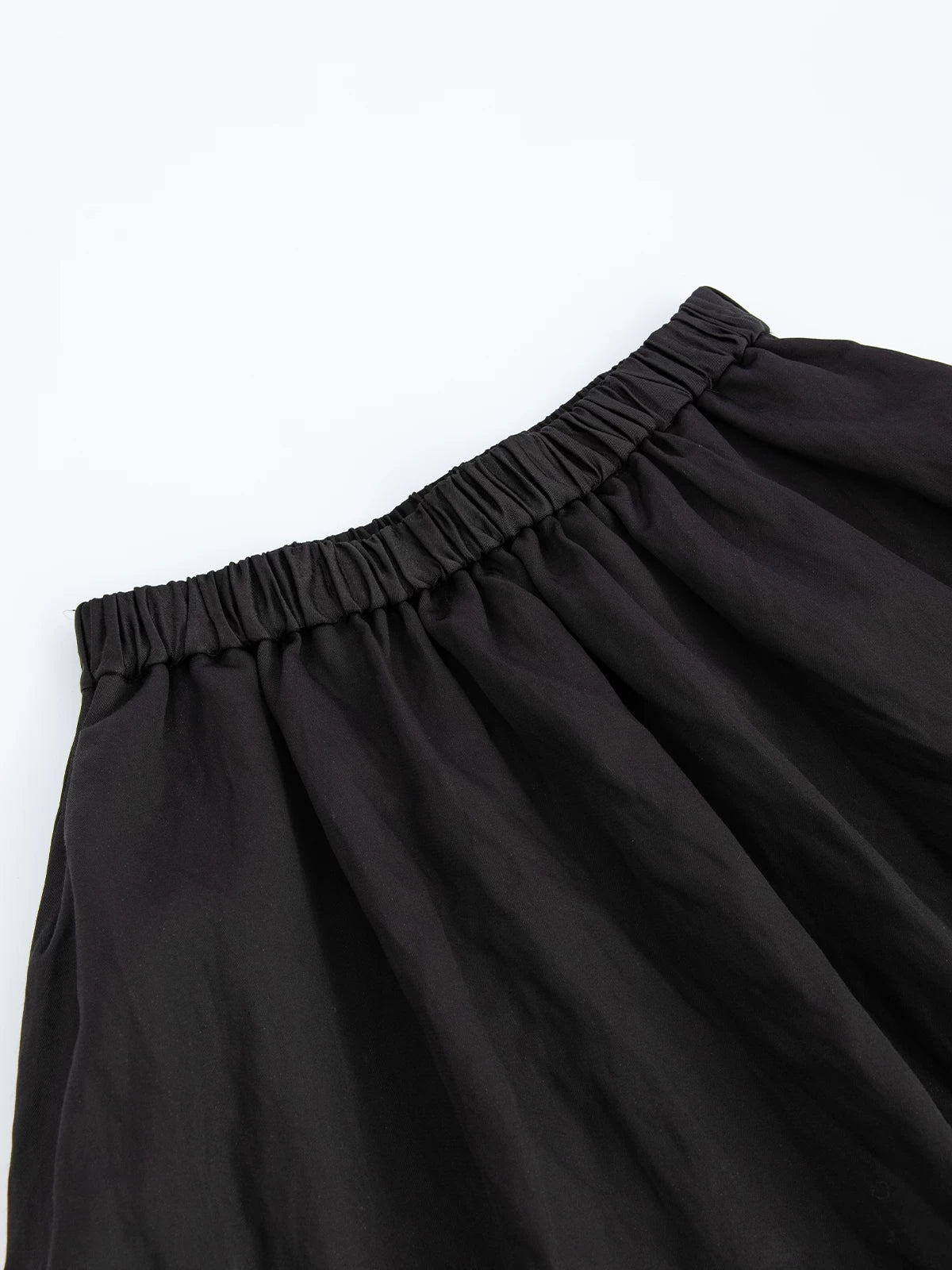 Accordion-Pleated Midi Skirt