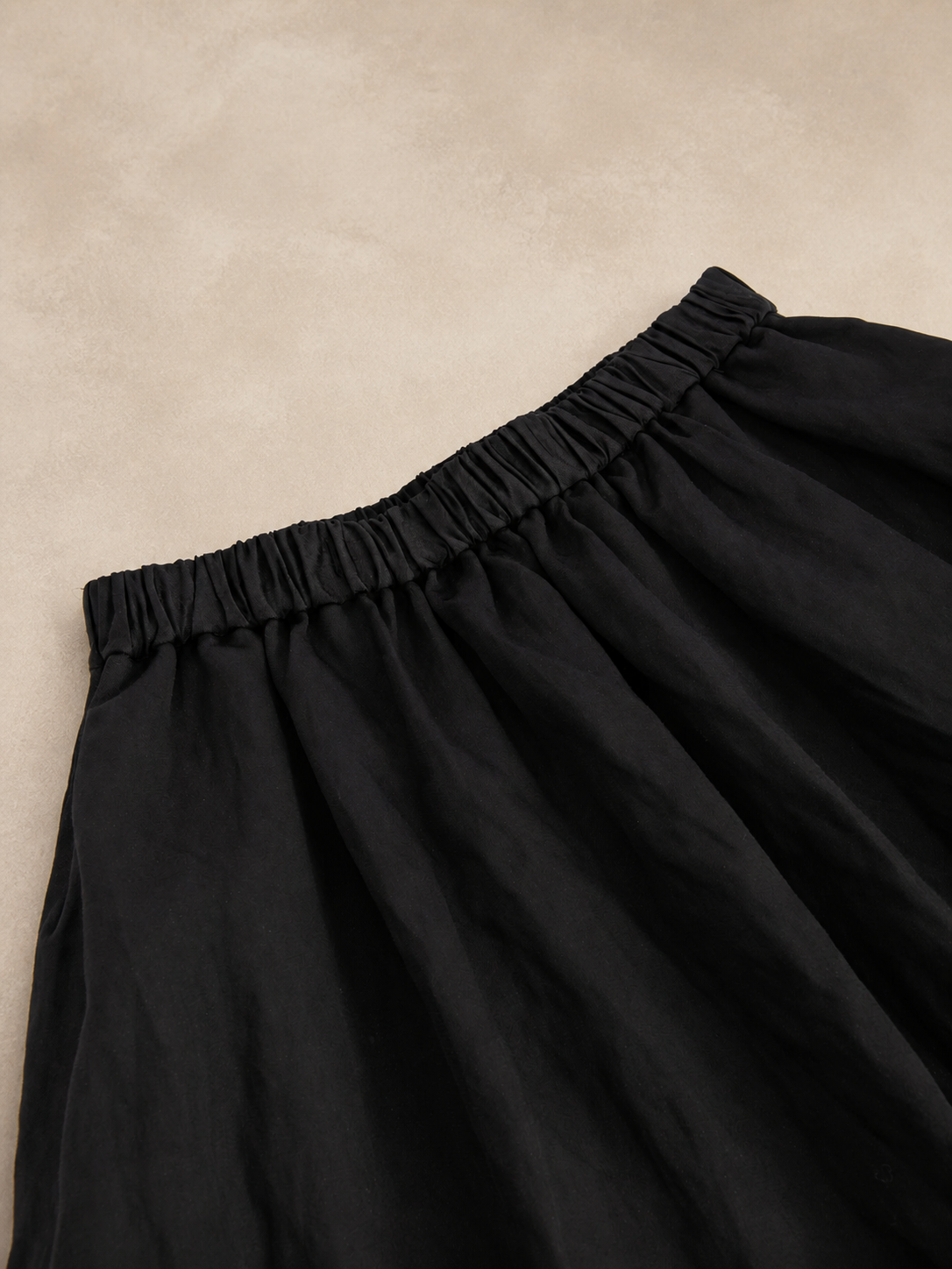 Accordion-Pleated Midi Skirt