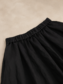 Accordion-Pleated Midi Skirt