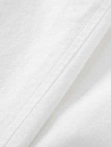 Tuck-Pleated Midi Skirt