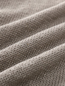 Linen V-Neck Sleeveless Knit Vest