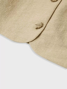 Cropped Bouclé Jacket