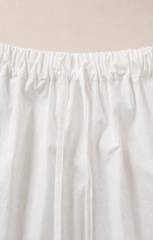 Embroidered Eyelet A-Line Midi Skirt
