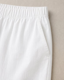 White Airy Wide-Leg Pants