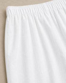 White Airy Wide-Leg Pants