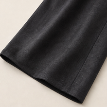 Bel Composto Airy Wide-Leg Pull-On Trousers, side seam and hem detail