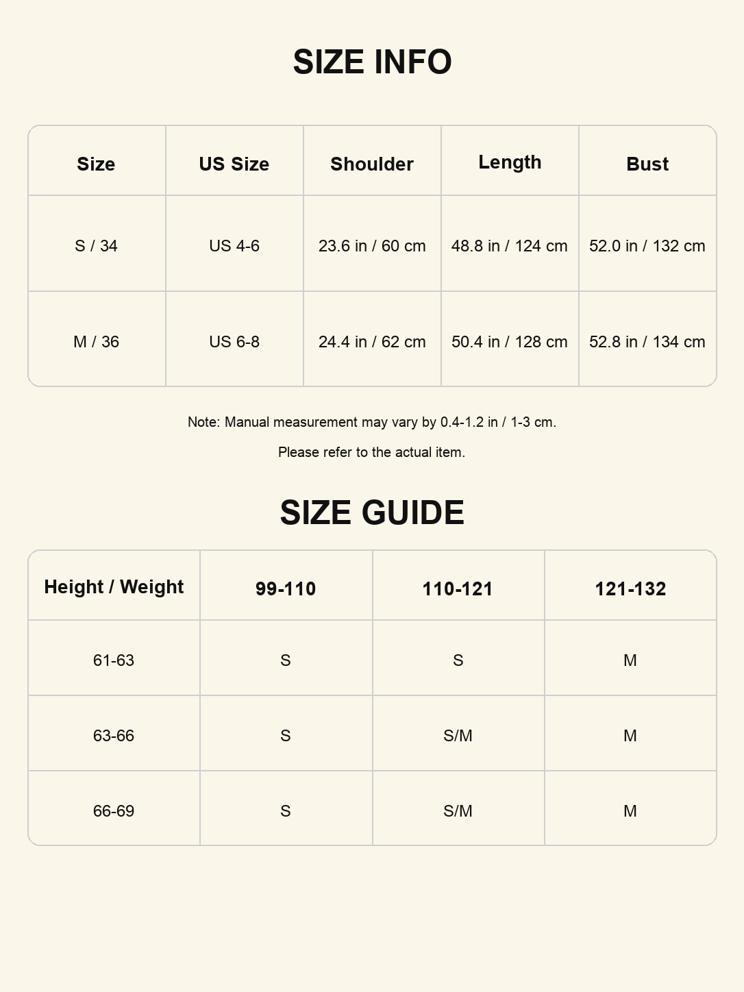 Size chart - Cowl-Neck Silk-Blend Dress