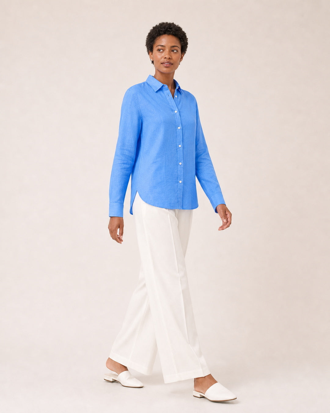 Linen Long-Sleeve Shirt