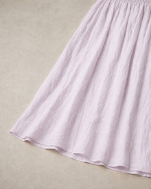 Cotton A-Line Midi Skirt