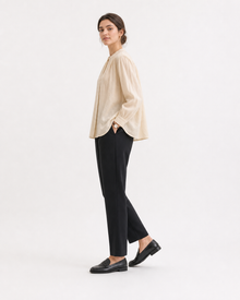 V-Neck Linen Shirt