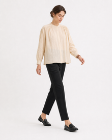 V-Neck Linen Shirt