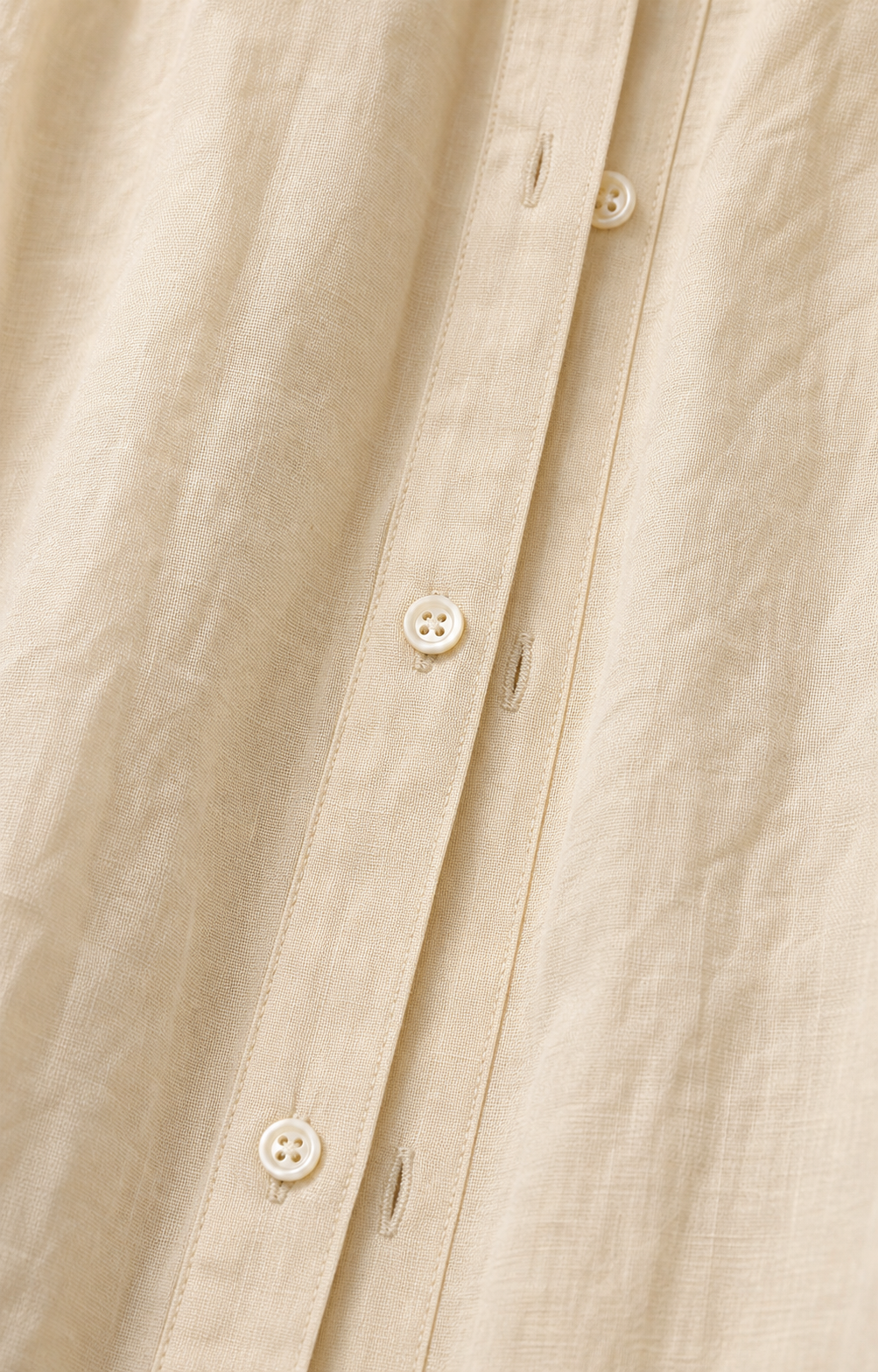 V-Neck Linen Shirt