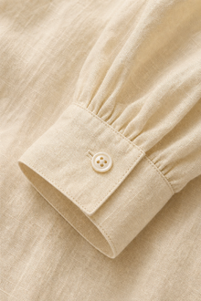 V-Neck Linen Shirt