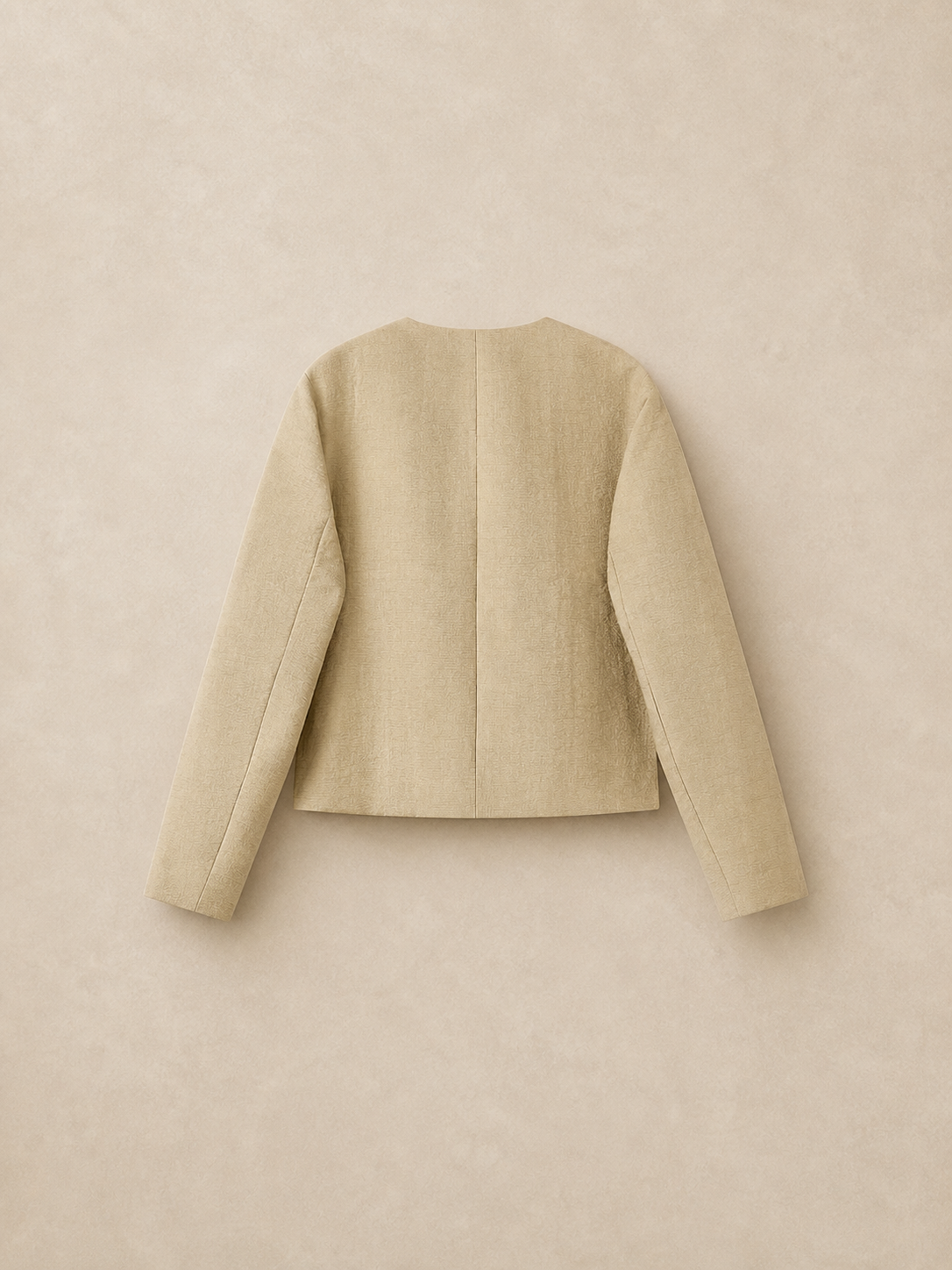Cropped Bouclé Jacket