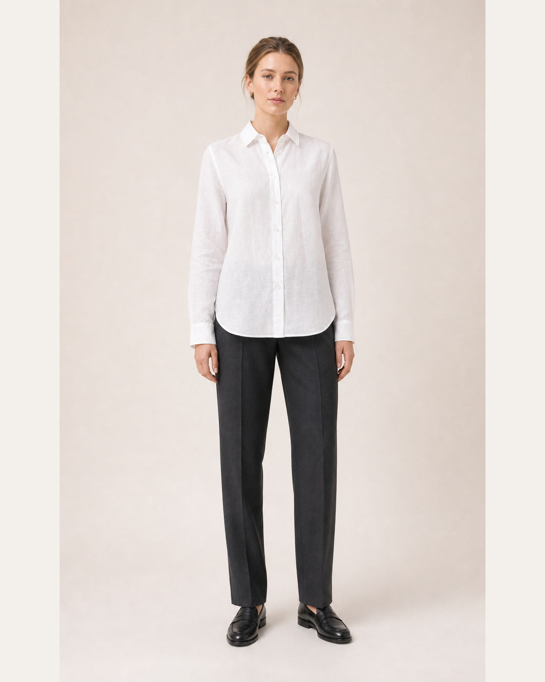 Linen Long-Sleeve Shirt