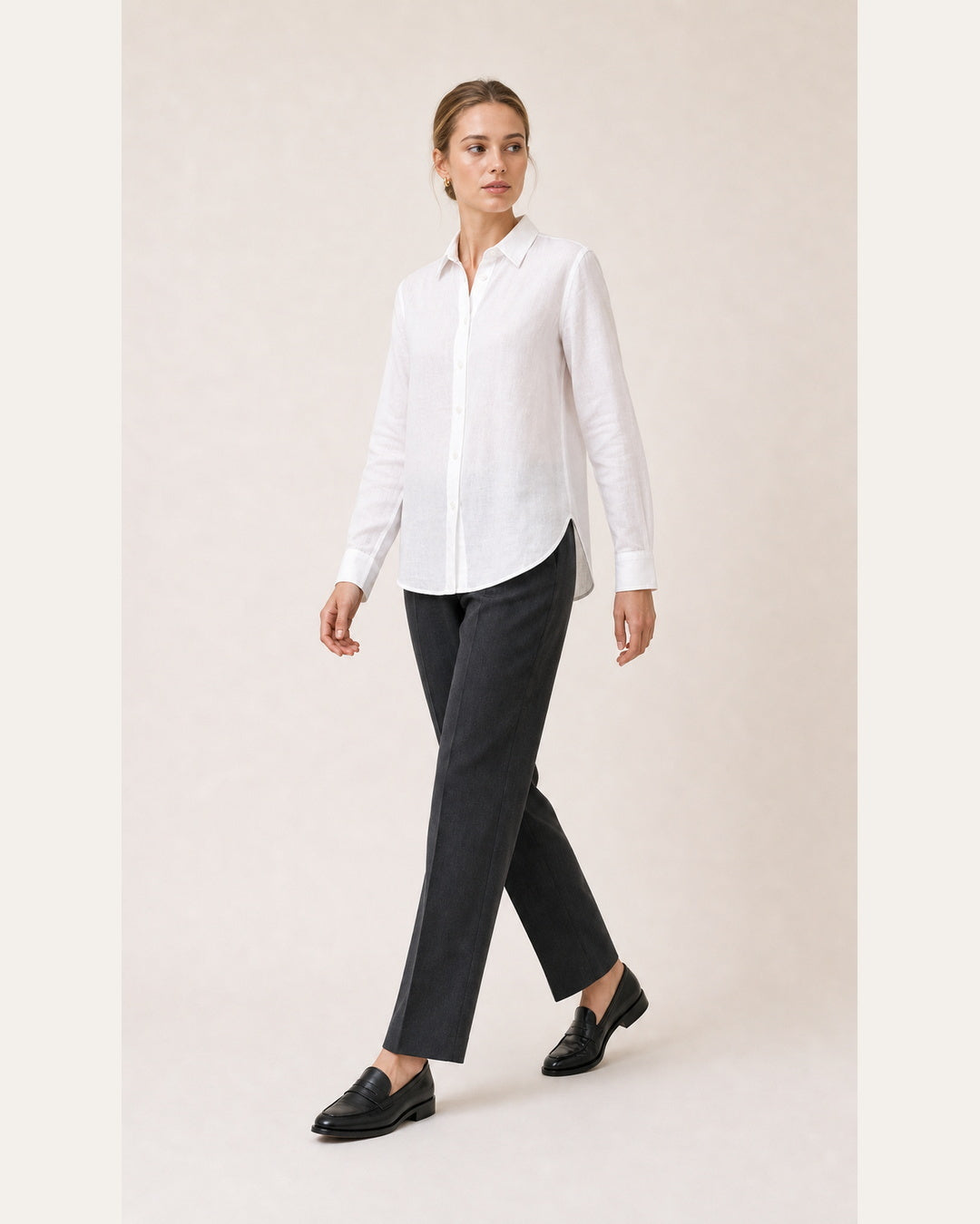 Linen Long-Sleeve Shirt