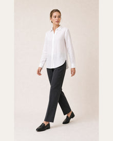 Linen Long-Sleeve Shirt