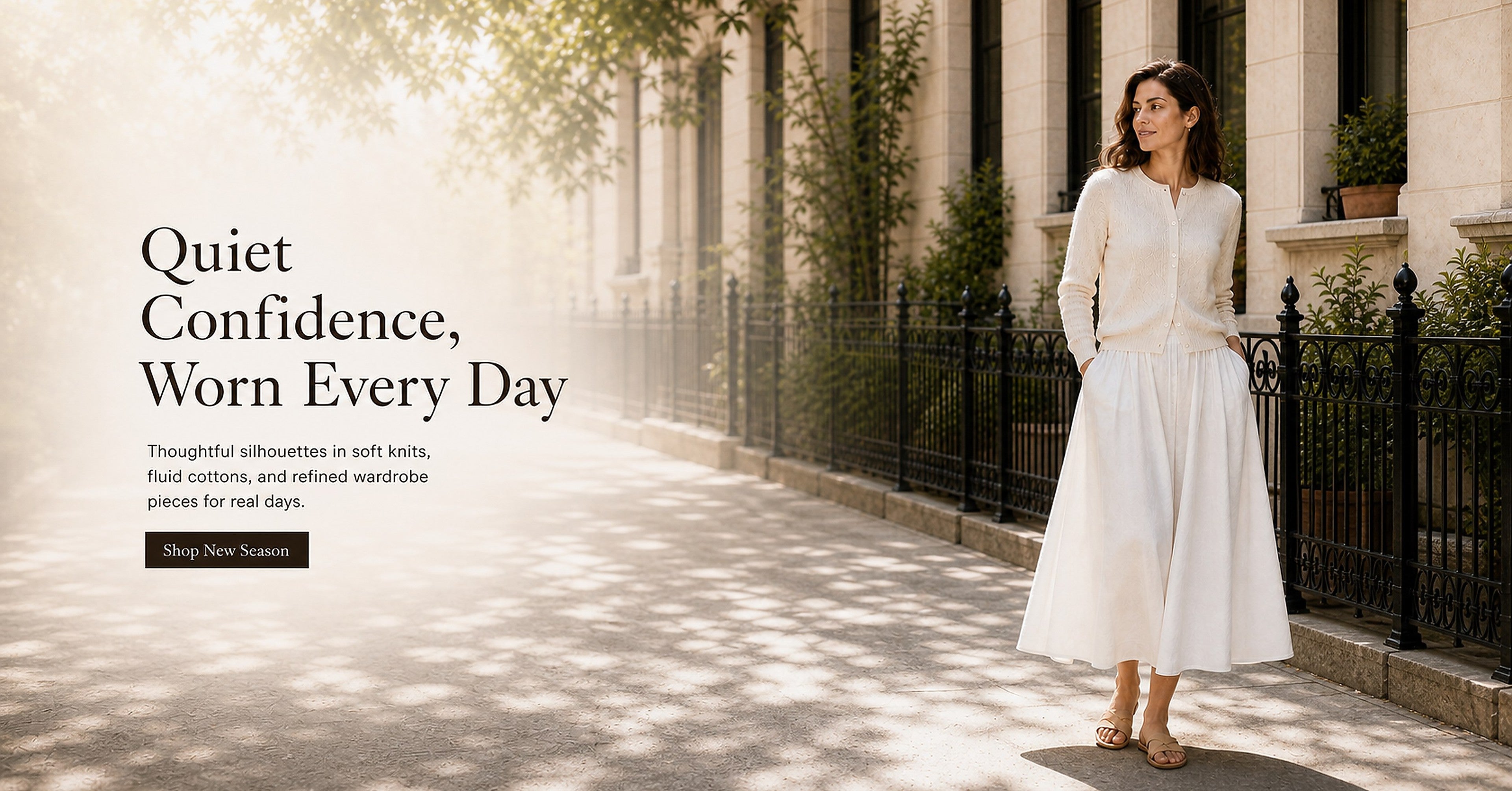 Bel Composto homepage hero